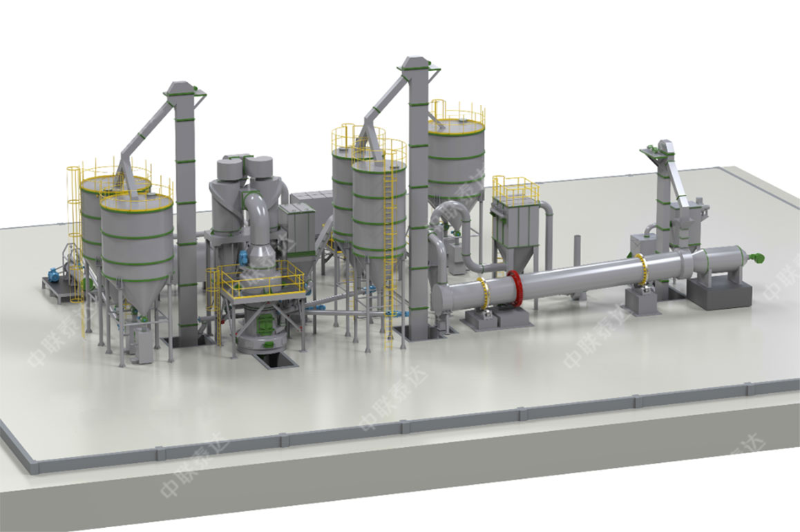 炭黑深加工生產(chǎn)線