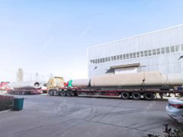 2.4*36m回轉(zhuǎn)窯開始發(fā)往海外立陶宛