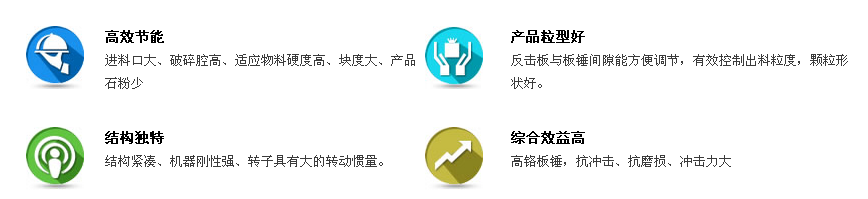 反擊破碎機(jī)優(yōu)勢(shì)